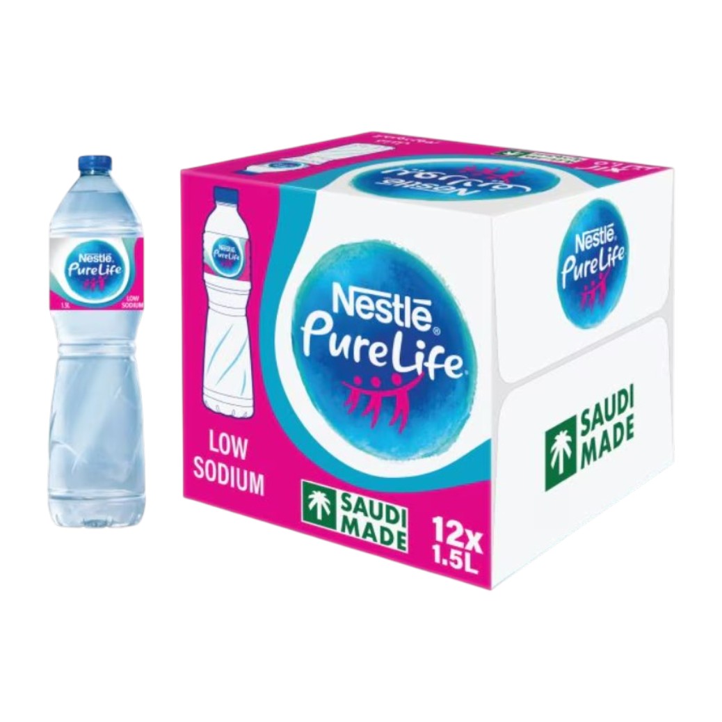 Nestle Pure Life 1.5L Bottle (1.5Lx12)