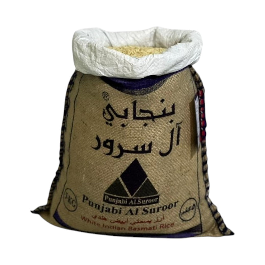 Benjabi Rice Punjabi Al Suroor Basmati Rice 5KG - Premium Quality Rice – Al Suroor ...