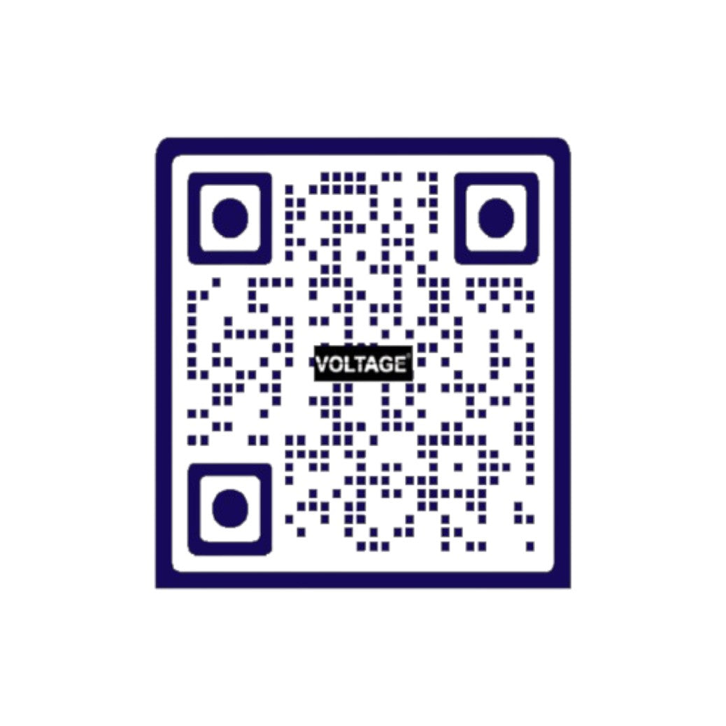 VOLTAGE V-Neck T-Shirts | Modern Cotton Stretch | 95% Cotton 5% Spandex | White | 2-Pack